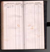 1879 Cash Account - September