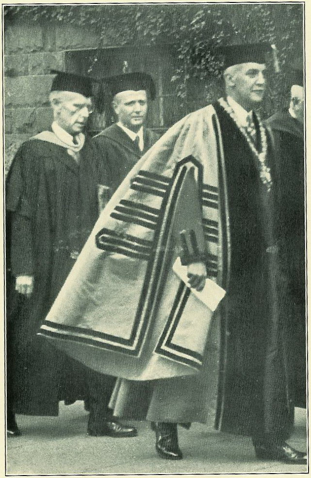The Induction of President Seymour of Yale