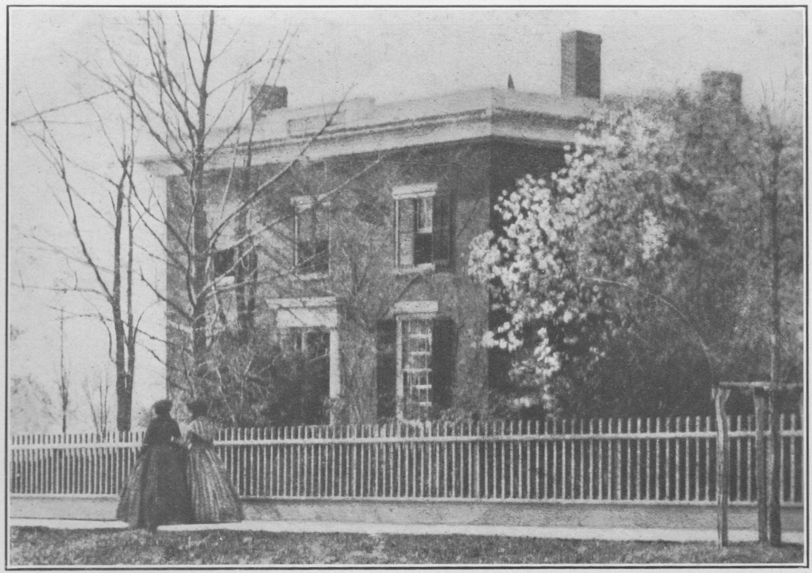 The Seymour Home, Hudson, Ohio, 1843