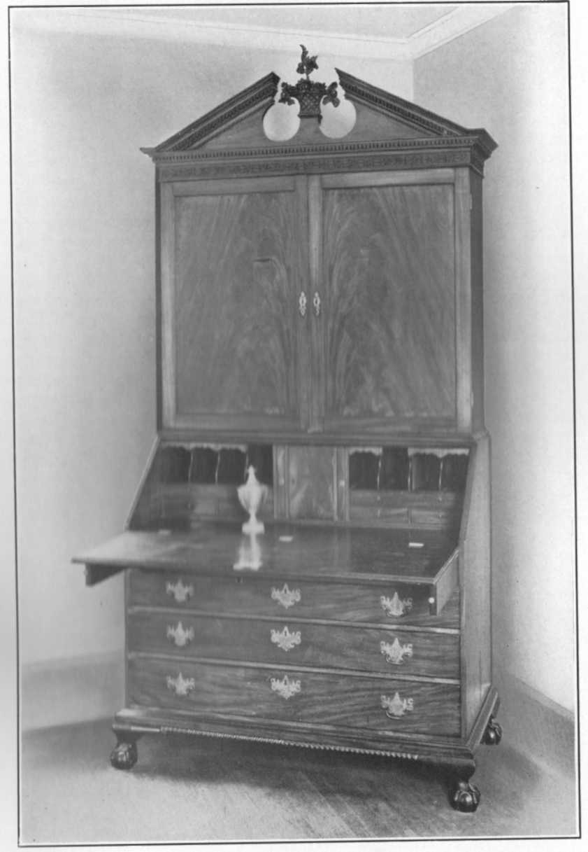 The First Mayor's "Mohogany Desk and Book Case"